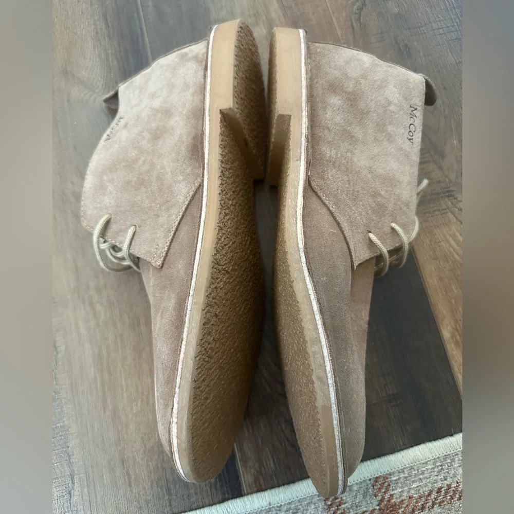 The Real McCoy Vellies Chukka Boots Size‎ 11 Beige